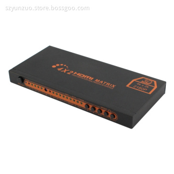 HDMI Matrix video audio switch and split